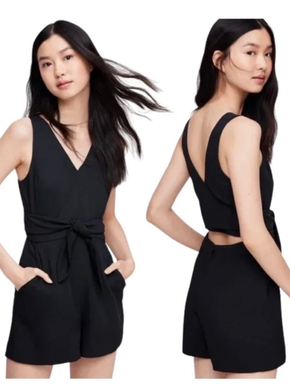 Aritzia Wilfred Ecoulement
Romper Black - Size 6